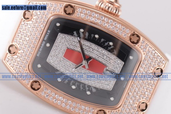 Richard Mille 1:1 Replica RM 007 Watch Rose Gold - Click Image to Close